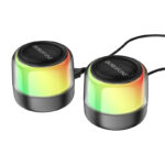 BOROFONE BP12 – Bocinas Estéreo 2 en 1 con Bluetooth 5.2, Cable AUX - Imagen 2