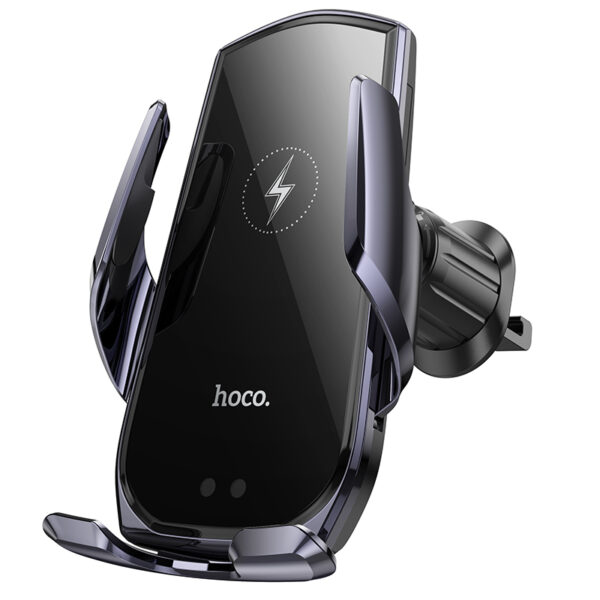 Hoco – Soporte de Auto Inalámbrico CA202 Plus 🚗 con Sensor Infrarrojo y Carga Rápida