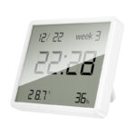 Hoco – Reloj Electrónico HX41 🕒 con Termómetro y Higrómetro para Interiores