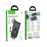 Hoco – Power Bank J146 Night Tide 10000mAh 🔋 con 4 Cables Integrados - Image 4