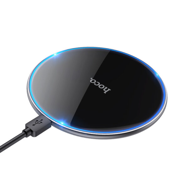 Hoco – Cargador Inalámbrico Rápido CW6 Pro Easy ⚡ 15W