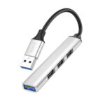 Hoco – Adaptador HB26 4 en 1 🔌 USB a USB3.0 + USB2.0 x3
