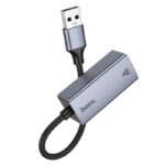 Hoco - Adaptador  UA37 USB a Ethernet RJ45 – Velocidad 1000 Mbps