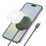 Hoco – Cargador Inalámbrico Magnético CW52 Enjoy ⚡ 15W - Imagen 4