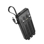 Hoco – Power Bank J146 Night Tide 10000mAh 🔋 con 4 Cables Integrados - Imagen 2