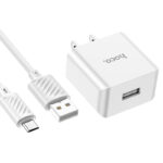 Hoco – Set de Cargador C106 con Puerto Único (Micro USB) - Imagen 2