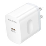 BOROFONE BA99 – Cargador Rápido PD 20W con Puerto USB-C (Solo Adaptador) - Imagen 3