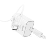 Hoco – Set de Cargador Rápido C143 ⚡ PD 20W con Puerto USB-C - Imagen 2