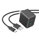 Hoco – Set de Cargador Rápido CS12 Ocean ⚡ QC 3.0 USB-A 18W + Cable Type-C - Imagen 2