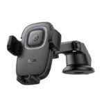 Hoco – Soporte de Carga Inalámbrica HW32 🚗 | 15W Push-Type - Imagen 2