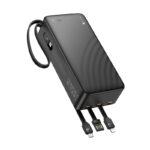 Hoco – Power Bank J146B Night Tide 30000mAh 🔋 con 4 Cables Integrados - Imagen 3
