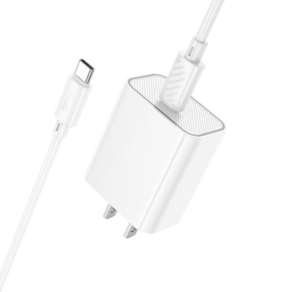 Hoco – Set de Cargador Rápido C143 ⚡ PD 20W con Puerto USB-C