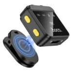 Hoco – L17 Micrófono Lavalier Inalámbrico Digital de Doble Micrófono (iPhone/Android) - Imagen 5
