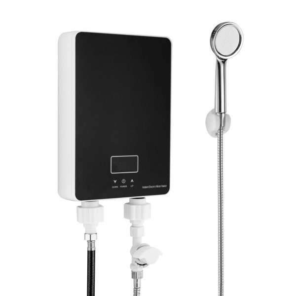 Calentador de Agua Eléctrico sin Tanque 6000W con Ducha