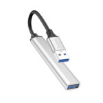 Hoco – Adaptador HB26 4 en 1 🔌 USB a USB3.0 + USB2.0 x3 - Imagen 3