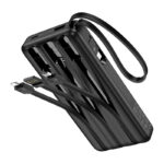 Hoco – Power Bank J146 Night Tide 10000mAh 🔋 con 4 Cables Integrados - Image 3