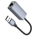 Hoco - Adaptador  UA37 USB a Ethernet RJ45 – Velocidad 1000 Mbps - Imagen 5