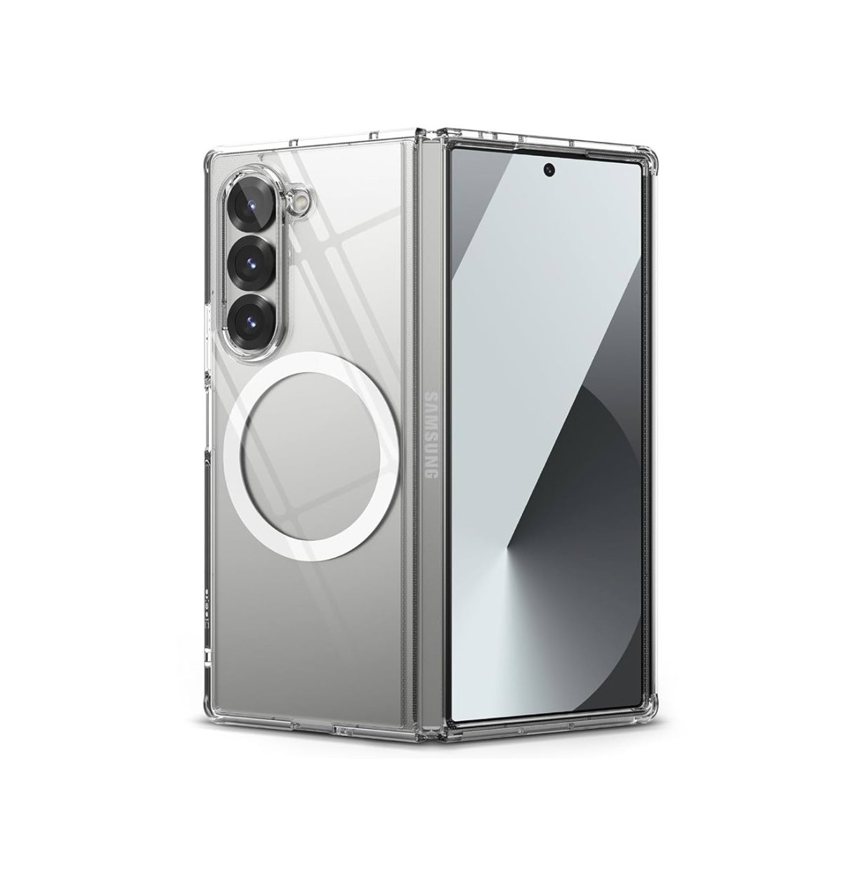 Cover Transparente MagSafe para Samsung Galaxy Z Fold7 5G | Acrílico Anticaídas Funda Antigolpes - Imagen 1