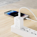 Hoco – Set de Cargador Rápido C143 ⚡ PD 20W con Puerto USB-C + Cable C a iPhone - Imagen 5