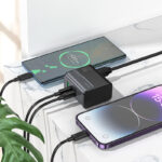 Hoco – Cargador Rápido CS76 Star Speed ⚡ 70W con 2 Puertos USB-C + 1 USB - Imagen 6