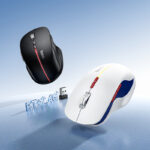 Hoco – Mouse Inalámbrico GM40 ⚡ RGB Recargable | Dual Mode 2.4G + Bluetooth - Imagen 2