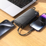 Hoco – Power Bank J146A Night Tide 20000mAh 🔋 con 4 Cables Integrados - Imagen 4