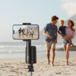Hoco – K23 Lotus Smart PTZ | Soporte Giratorio Inteligente con Control Remoto - Imagen 7