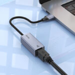 Hoco - Adaptador  UA37 USB a Ethernet RJ45 – Velocidad 1000 Mbps - Imagen 6