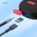 BWOO – Mini Altavoz Bluetooth Portátil HIFI para Deporte y Aire Libre BW‑891 - Imagen 4