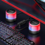 BOROFONE BP12 – Bocinas Estéreo 2 en 1 con Bluetooth 5.2, Cable AUX - Imagen 6
