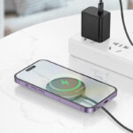 Hoco – Cargador Inalámbrico Magnético CW52 Enjoy ⚡ 15W - Imagen 5