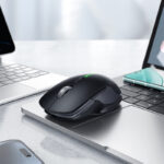 Hoco – Mouse Inalámbrico GM40 ⚡ RGB Recargable | Dual Mode 2.4G + Bluetooth - Imagen 3