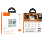 Hoco – Reloj Electrónico HX41 🕒 con Termómetro y Higrómetro para Interiores - Imagen 8
