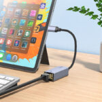 Hoco - Adaptador UA37 Ethernet Type-C a RJ45 – 1000 Mbps - Imagen 7