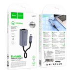 Hoco - Adaptador UA37 Ethernet Type-C a RJ45 – 1000 Mbps - Imagen 8