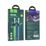 Hoco - Cable U112 Shine Type-C a Type-C – 60W - Imagen 9
