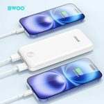 BWOO Power Bank 10000mAh Fast Charging BO‑P31 con Pantalla LED y Salidas Type‑C + 2×USB - Imagen 4