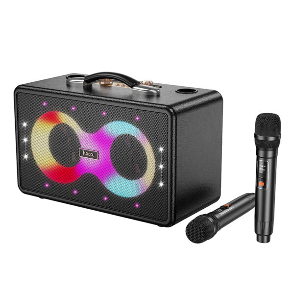 Hoco – Bocina Inalámbrica HA8 Ave 🔊 Bluetooth 5.4 | 35W | Micrófonos Dual