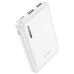 Hoco – Power Bank J115 🔋 5000mAh Ultra Compacto con Doble Puerto USB-A