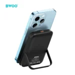 BWOO Power Bank Magnético 10000mAh BO‑P33 con Carga Rápida 20W PD y Wireless - Imagen 5