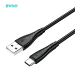 BWOO Cable USB‑A a Type‑C 3A BO‑X318C TPE Rápida Transferencia - Imagen 2