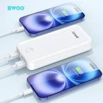 BWOO Power Bank 20000mAh BO‑P32 con Doble USB + Type‑C 15W de Carga Rápida - Imagen 4