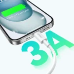 BWOO Cable USB‑C 3A X285C PVC Rápida Carga y Datos - Imagen 4
