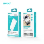 BWOO Power Bank 20000mAh BO‑P32 con Doble USB + Type‑C 15W de Carga Rápida - Imagen 5