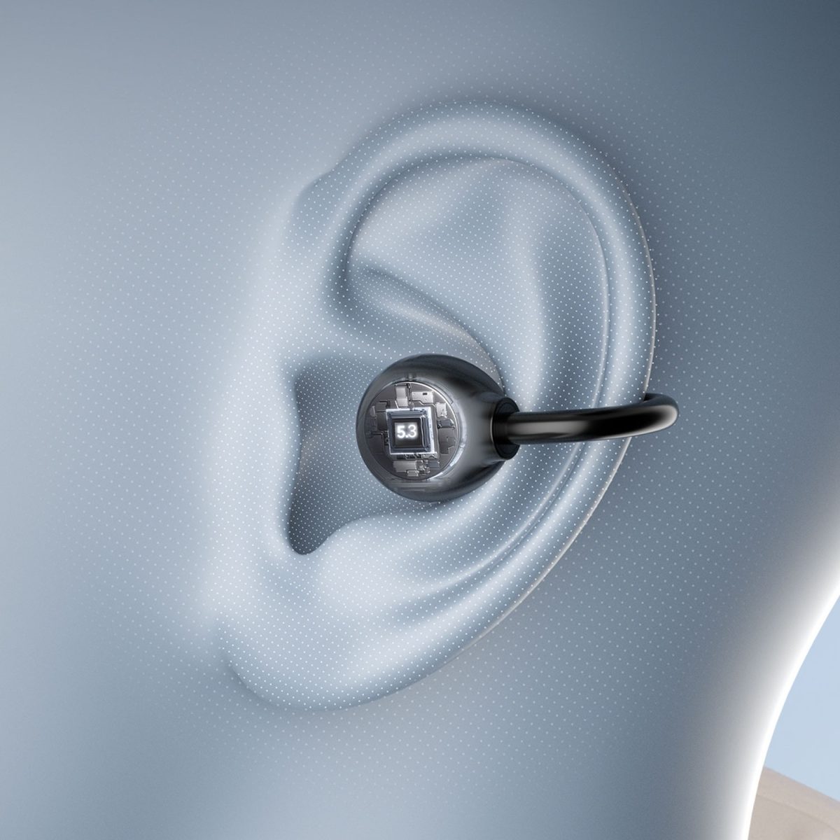 BWOO – Auriculares Open Ear Clip‑On Bluetooth 5.3 BO‑BW39 con Diseño Anticaída - Imagen 4