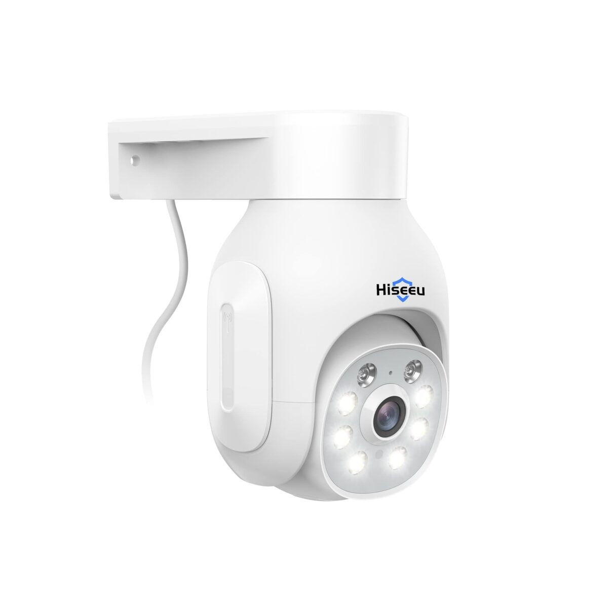 Cámara de Seguridad WiFi Hiseeu para Exteriores – Visión Nocturna a Color - Image 1