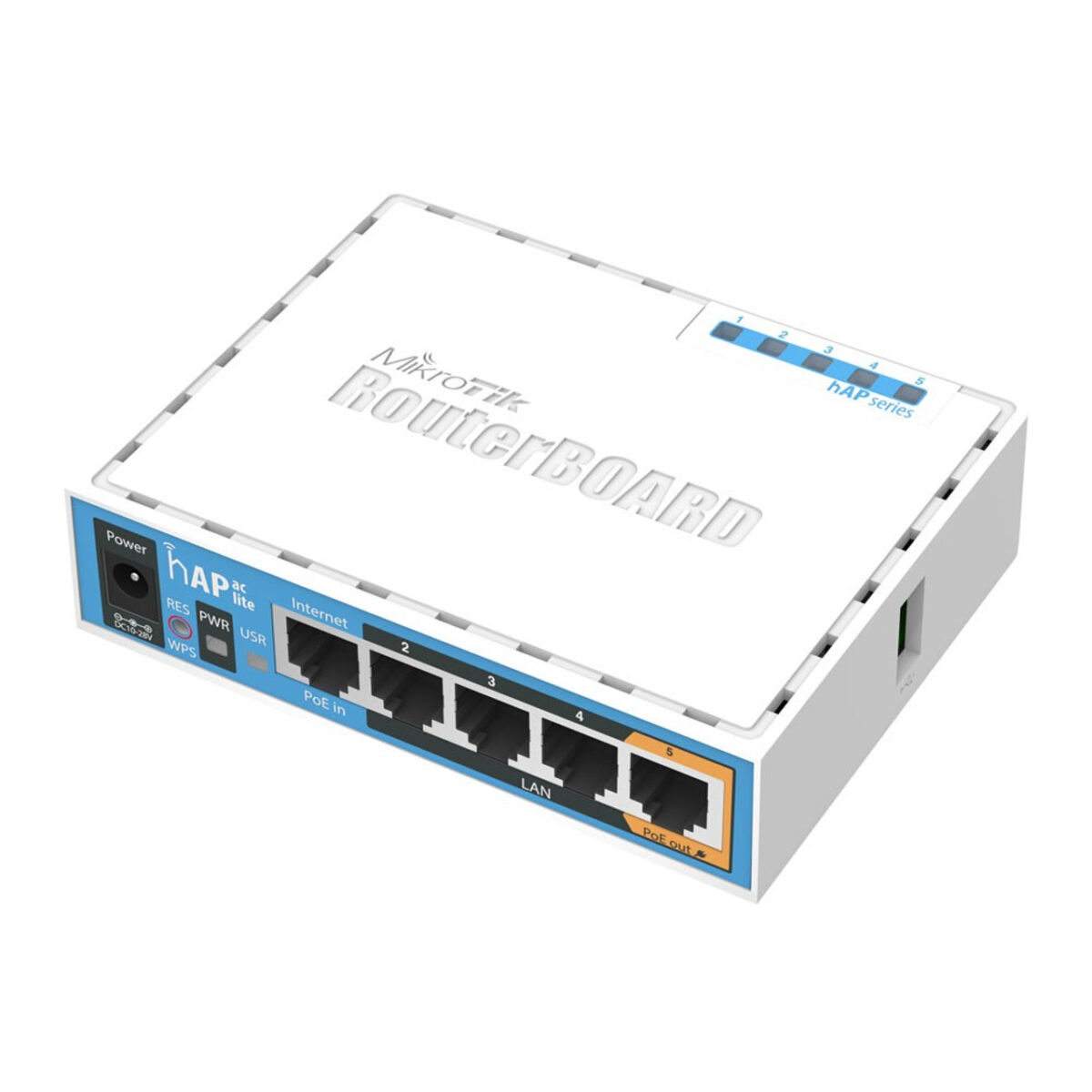 Mikrotik hAP ac lite Access Point Dual-Concurrent 2.4/5GHz w/ 5x Ethernet Ports (International Version) - Imagen 1