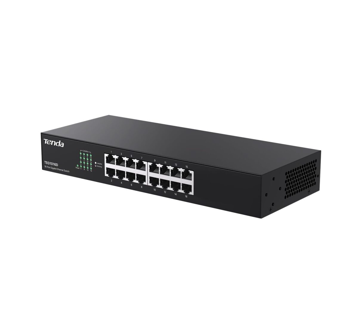 Tenda TEG1016D – Switch Gigabit de 16 Puertos - Diseño Metálico - Image 1