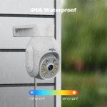 Cámara de Seguridad WiFi Hiseeu para Exteriores – Visión Nocturna a Color - Image 2