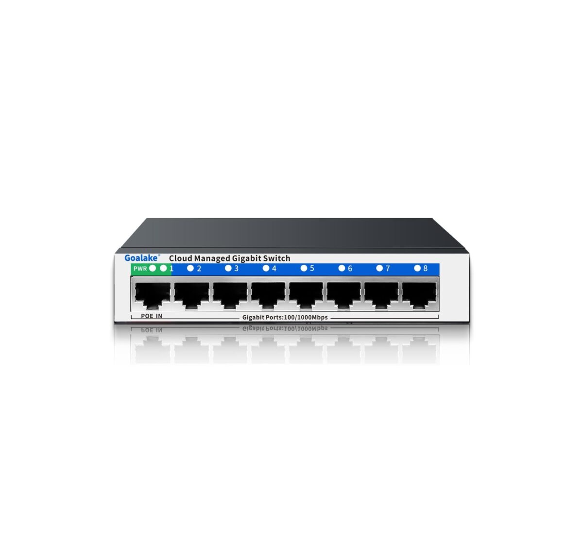 Switch Gestionable Gigabit Goalake de 8 Puertos – Easy Smart - Imagen 1